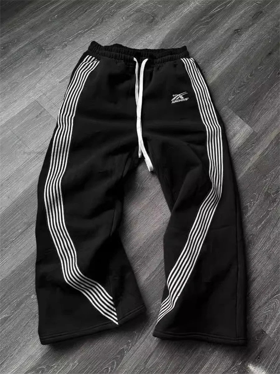 Women's Wide Leg Sweatpants – Casual Streetwear Joggers