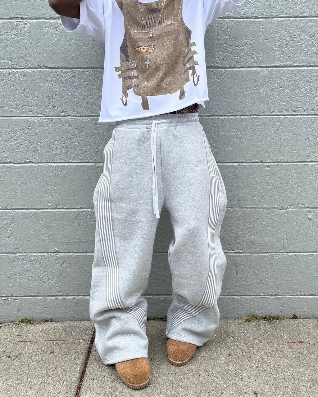 Women's Wide Leg Sweatpants – Casual Streetwear Joggers
