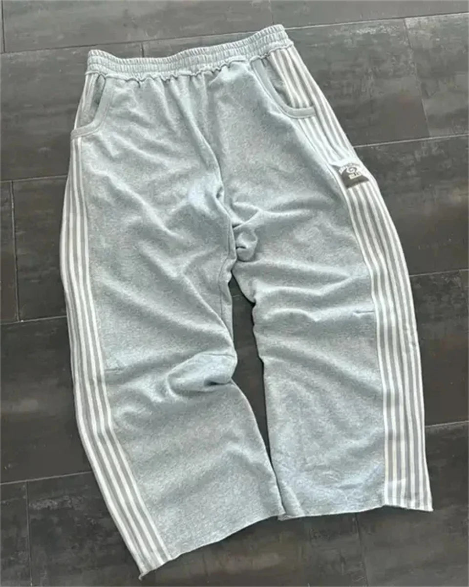 Women's Wide Leg Sweatpants – Casual Streetwear Joggers