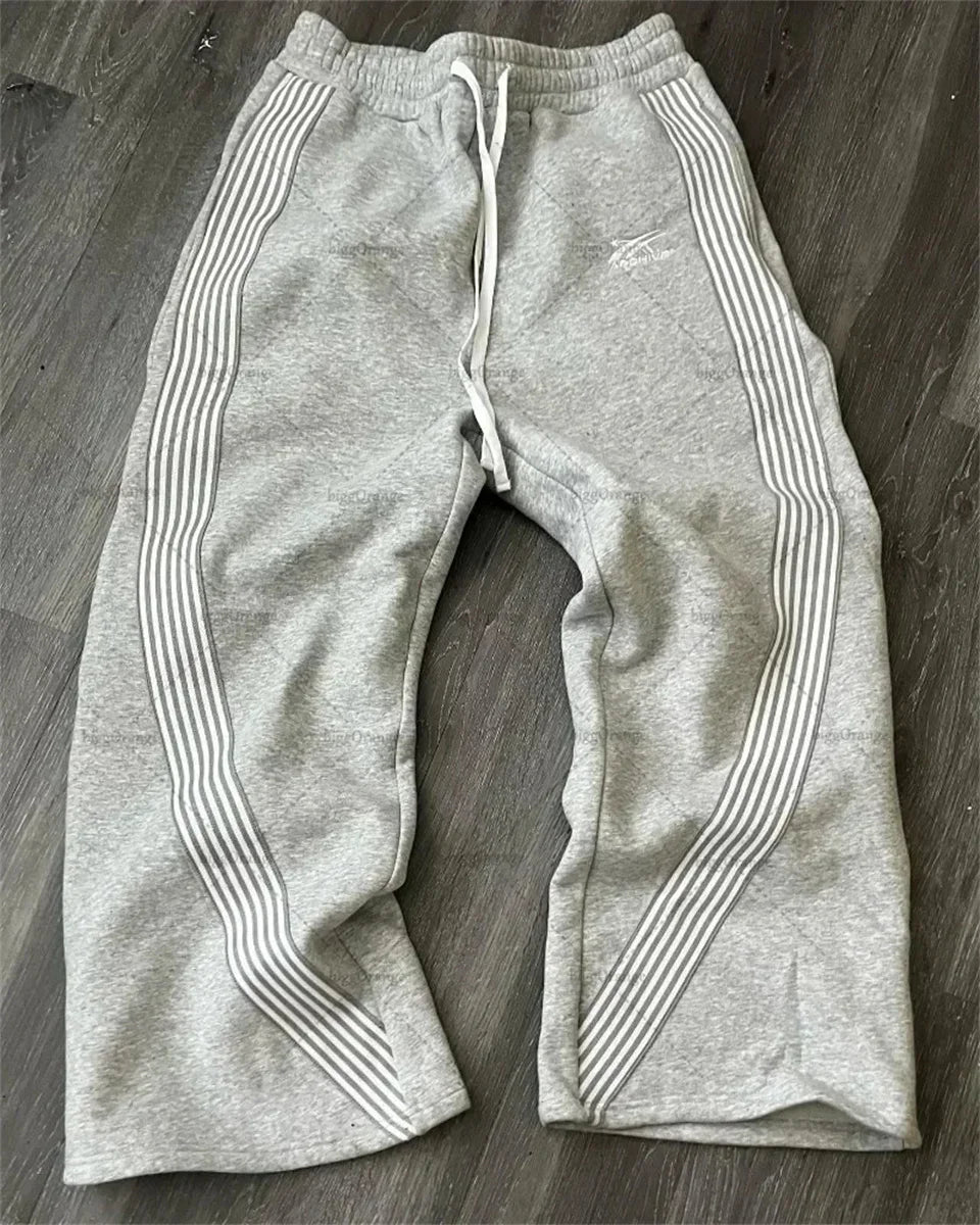 Women's Wide Leg Sweatpants – Casual Streetwear Joggers