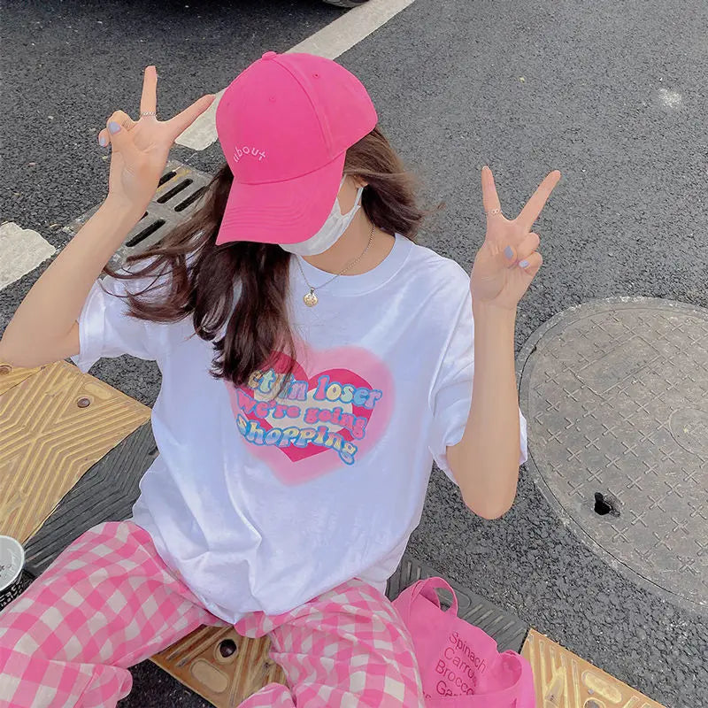 Pants Women Plaid High Waist Hot Sale Summer Loose Korean Style Wide Leg Pockets All-match Stylish New Arrivals Popular Female