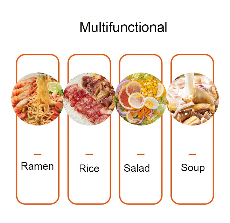 Kawaii Ceramic Ramen Bowl Set | Japanese-Style Bowl with Spoon & Chopsticks