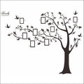Large Black 3D DIY Photos Frame Trees PVC Wall Decals/Adhesive Family Wall Stickers Mural Art Home Decor Living Room Decorations