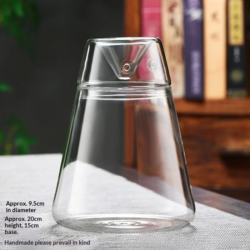 Multi-size Glass Bottle Creativity Dew Collection Glass Vase Micro Landscape Succulent Moss Landscape Glass Terrarium Home Decor
