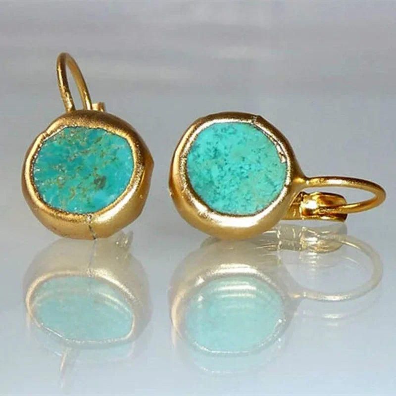 Boho Handmade Drop Earrings – Vintage Ancient Design for Women