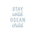 Boho Beach Surfer Canvas Wall Art | Sunset & Sea Wave Poster Print