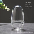 Multi-size Glass Bottle Creativity Dew Collection Glass Vase Micro Landscape Succulent Moss Landscape Glass Terrarium Home Decor