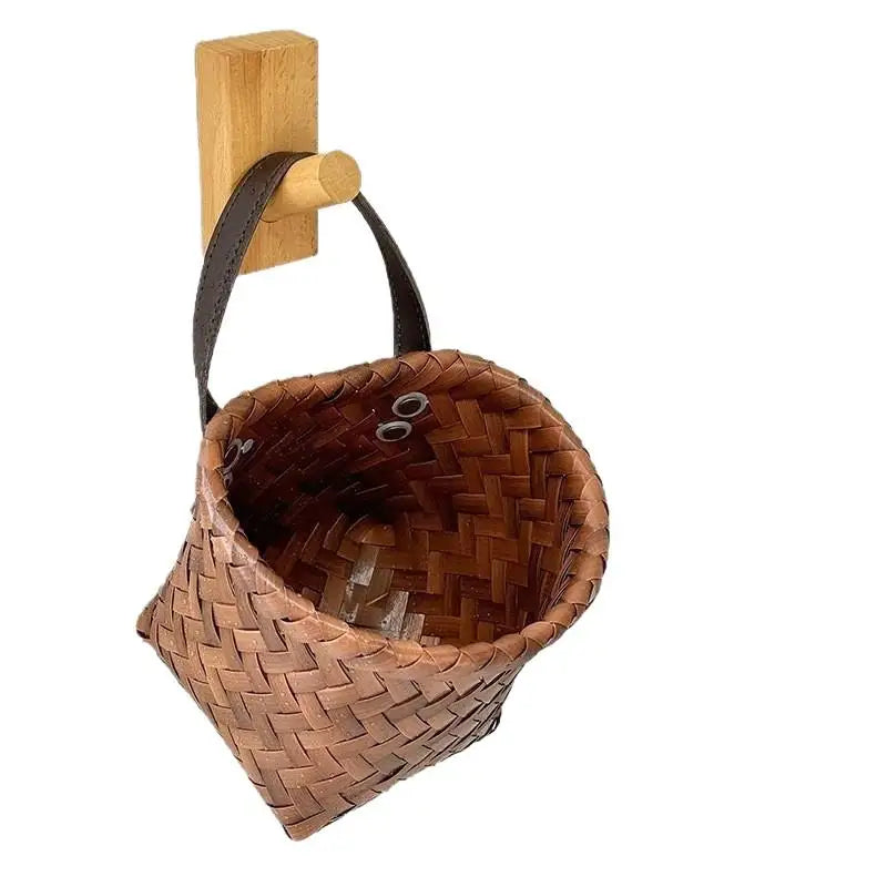 Wall Hanging Kitchen Storage Basket | Ventilated Organizer for Produce & Pantry