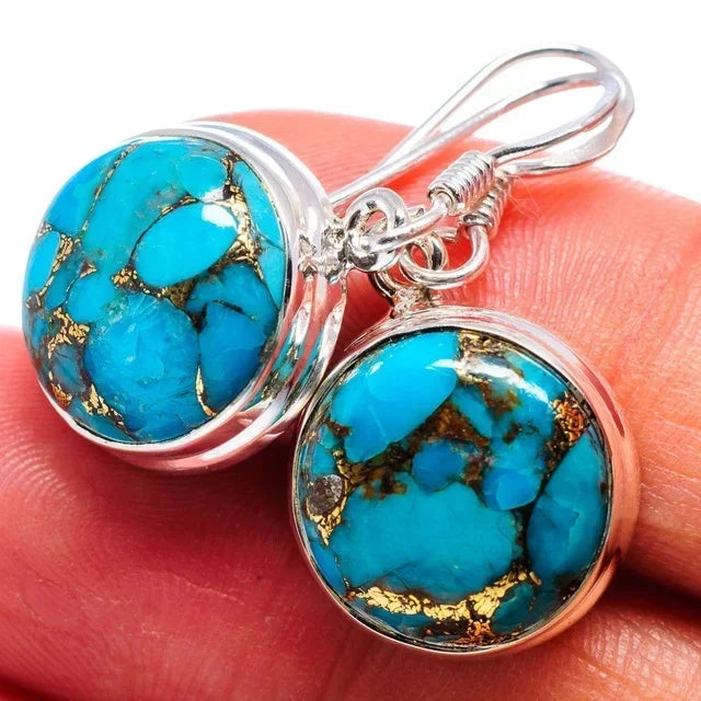 Boho Handmade Drop Earrings – Vintage Ancient Design for Women