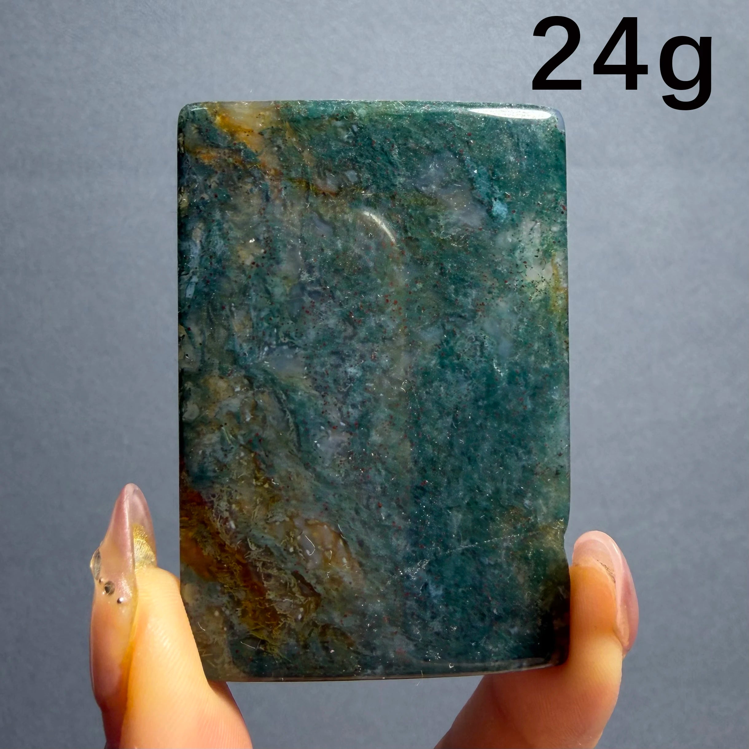 Natural Raw Agate Plate - Healing Teaching Collection Gift Home Decor