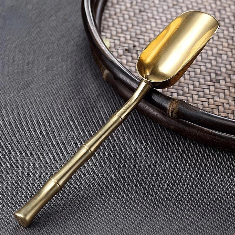 Pure Copper Teaspoon | Artisan Dessert & Coffee Spoon