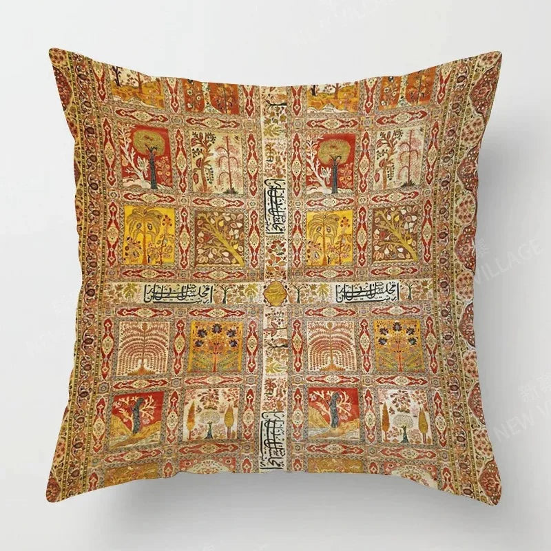 Home Decor: Exotic Pattern Decorative Digital Print Cushion Covers for Sofa, Bedroom, Car, Pillow Covers