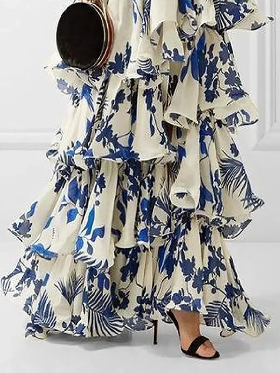 Floral boho Maxi dress