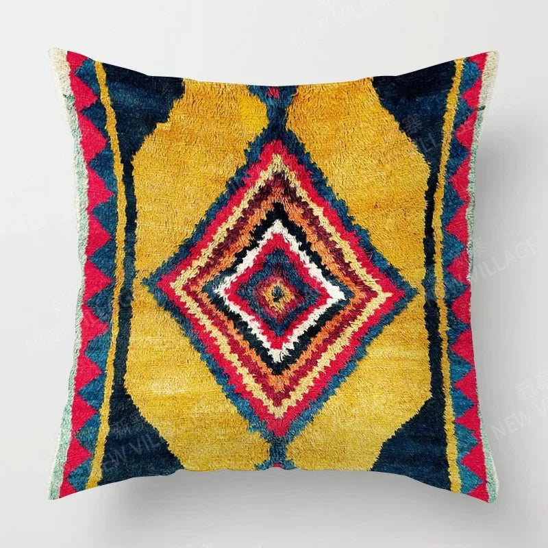 Home Decor: Exotic Pattern Decorative Digital Print Cushion Covers for Sofa, Bedroom, Car, Pillow Covers