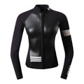 2mm Women Surfing Jacket Long Sleeve Split Diving Clothes Long Pants Swimsuit Scuba Dive Snorkeling Wetsuit Neoprene Swimwear