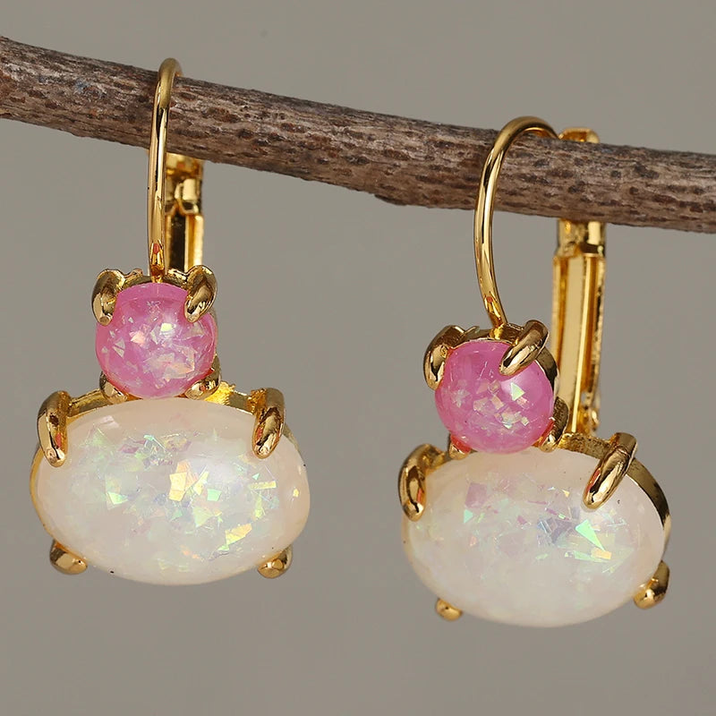 Boho Handmade Drop Earrings – Vintage Ancient Design for Women