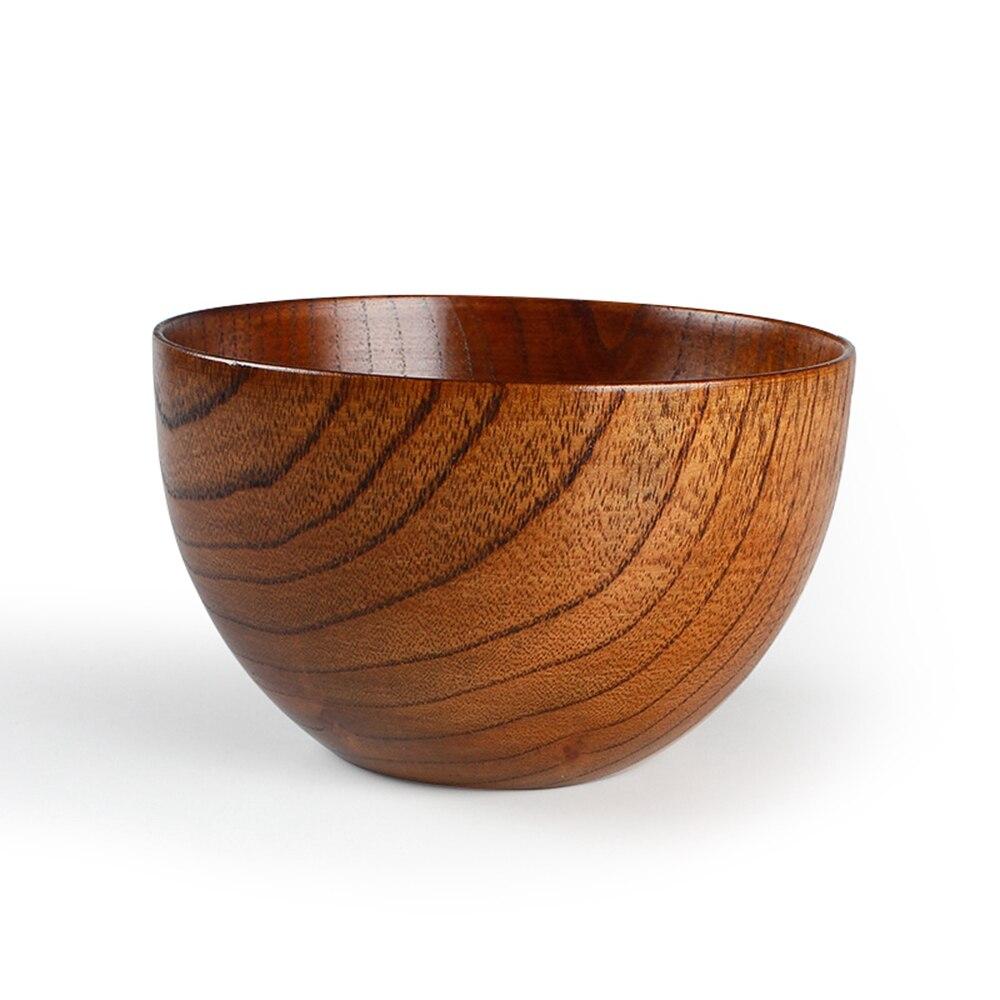 Japanese Style Wooden Bowl | Natural Handcrafted Wood Bowl for Everyday Use