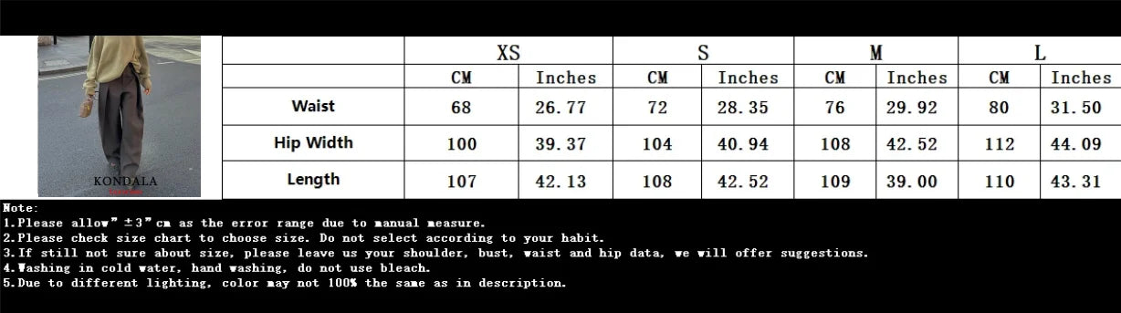 High-Waist Wide Leg Pants with Pockets & Pleats – Loose Ankle-Length Trousers for Women