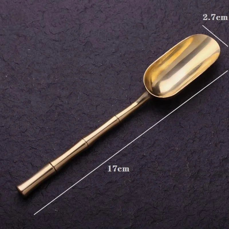 Pure Copper Teaspoon | Artisan Dessert & Coffee Spoon