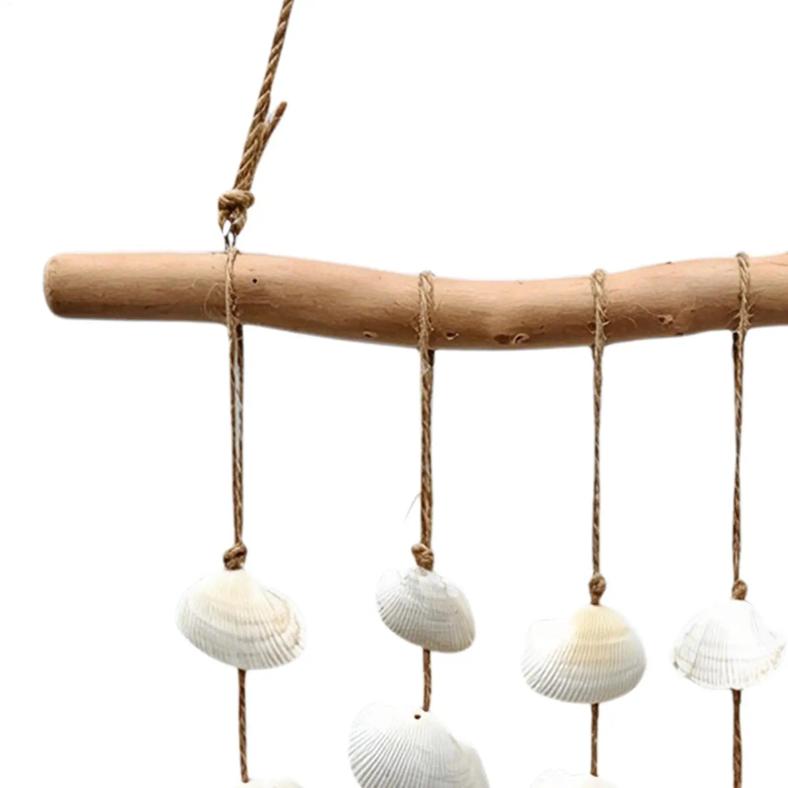Boho Seashell Wall Art | Coastal Shell & Sea Glass Wall Decor