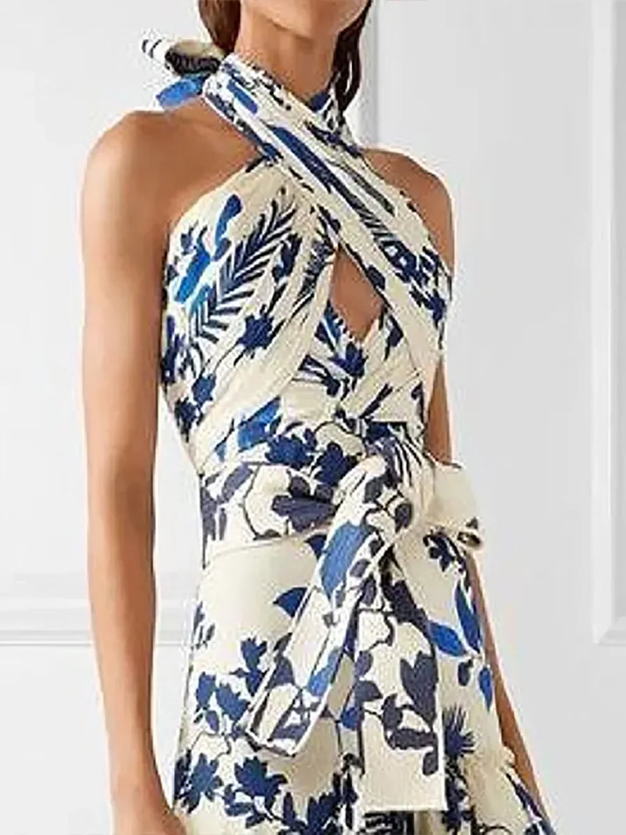 Floral boho Maxi dress