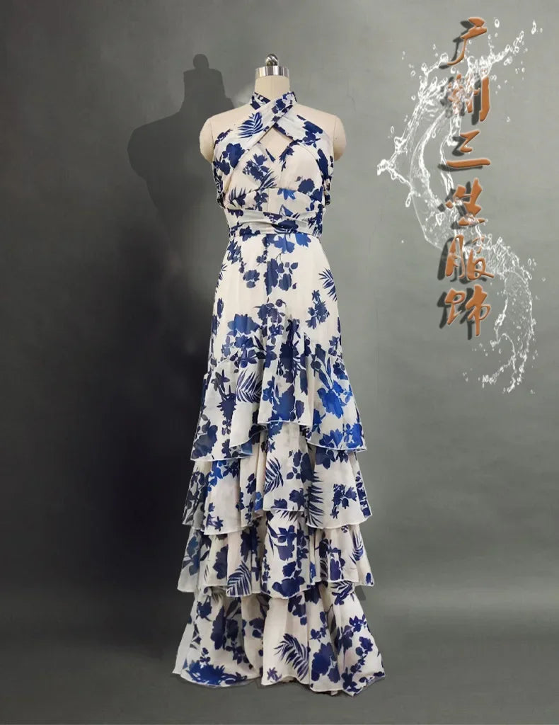 Floral boho Maxi dress