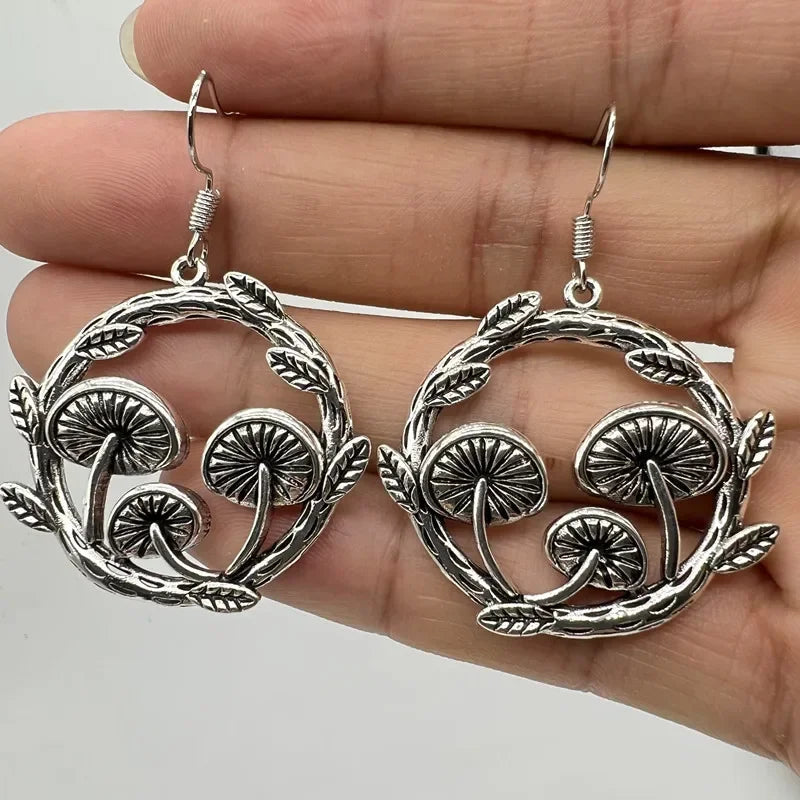 Boho Handmade Drop Earrings – Vintage Ancient Design for Women