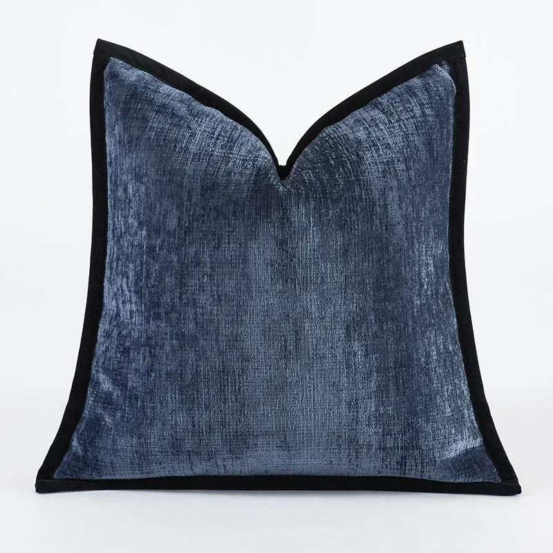 1pc Thick Chenille Cushion Cover Square Solid Color Pillow Case 18*18 20*20 Quality Luxury Home Decor Pillow Cover for Sofa