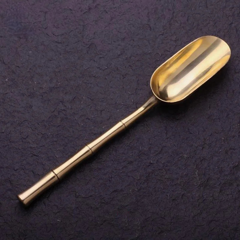Pure Copper Teaspoon | Artisan Dessert & Coffee Spoon