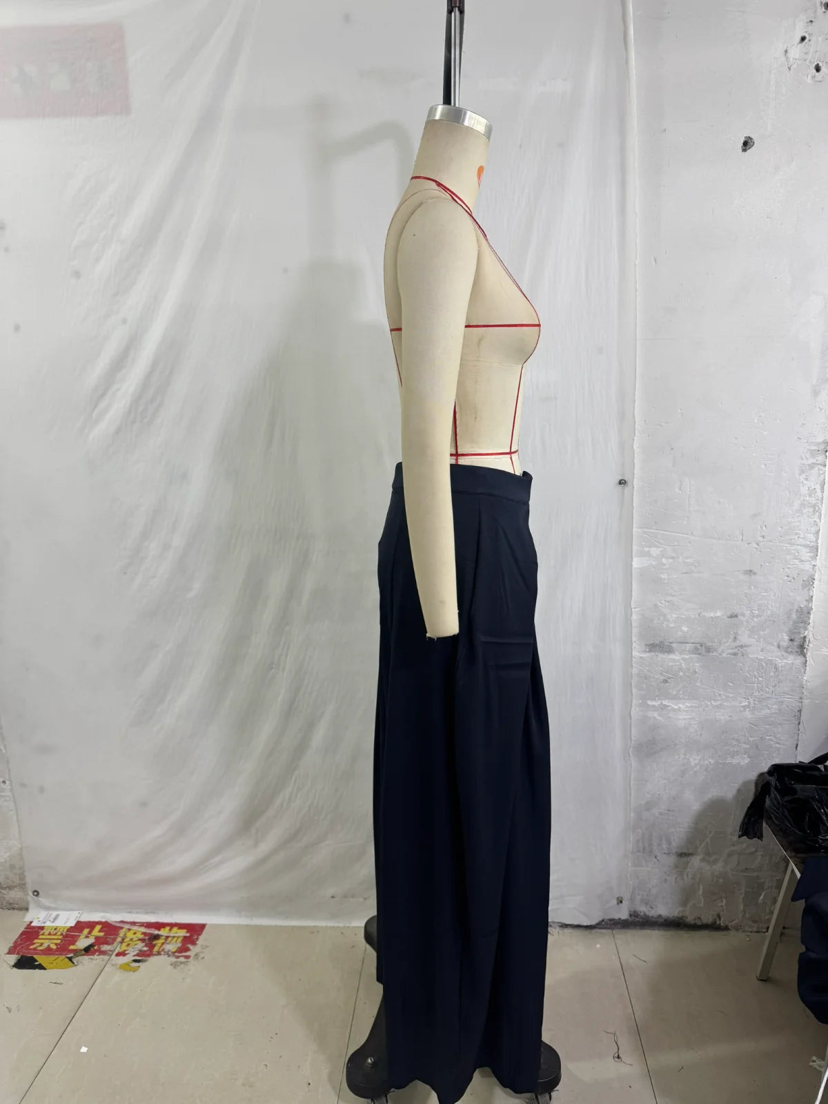 Women's Long Pants 2025 Autumn New Arrivals Military Green Pleated Loose Wide-Leg Pants Casual Fashion Stylish and Versatile