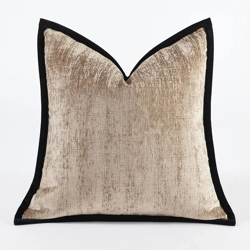 1pc Thick Chenille Cushion Cover Square Solid Color Pillow Case 18*18 20*20 Quality Luxury Home Decor Pillow Cover for Sofa