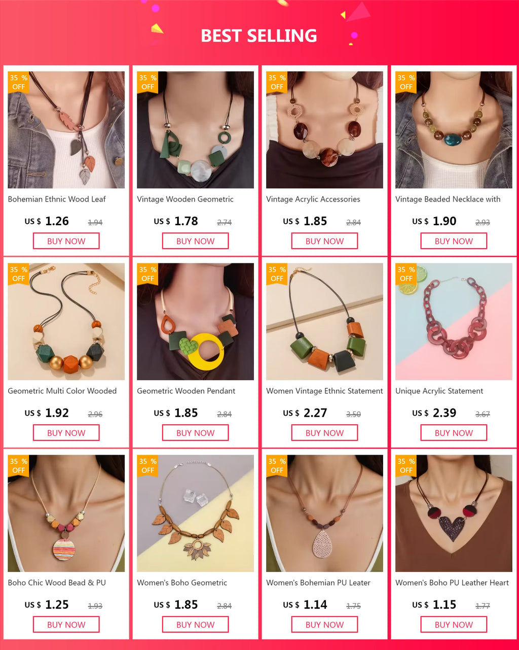 Boho Tassel & Leaf Pendant Choker Necklace – Ethnic Vintage Short Necklace