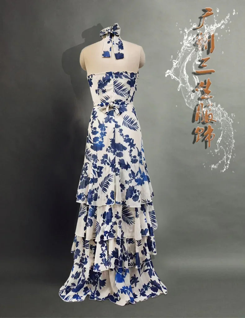 Floral boho Maxi dress
