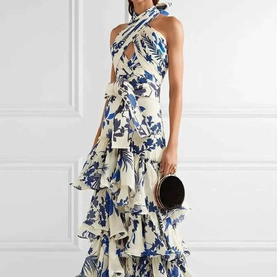 Floral boho Maxi dress
