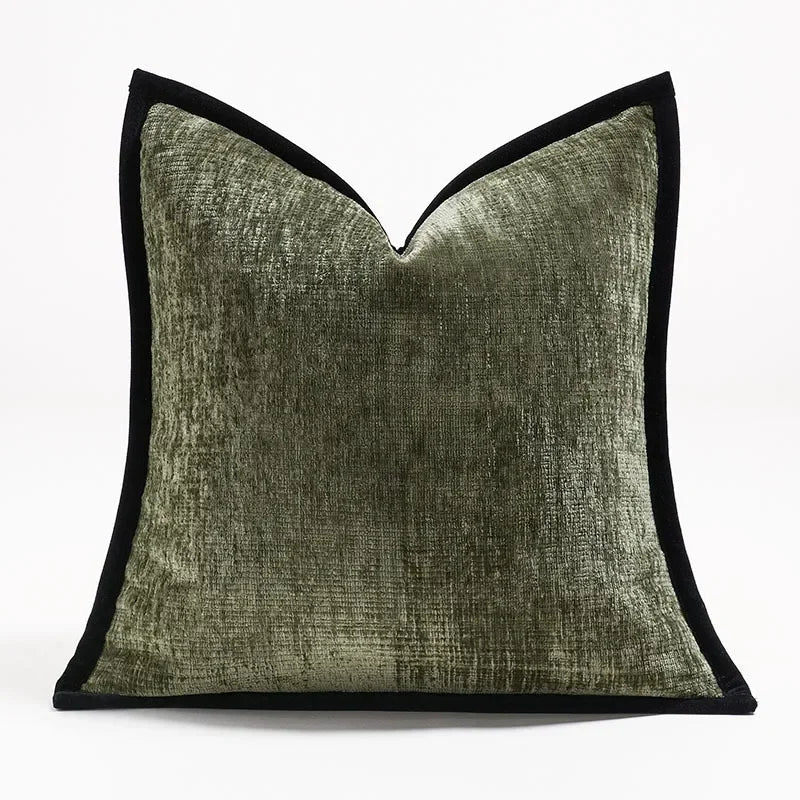 1pc Thick Chenille Cushion Cover Square Solid Color Pillow Case 18*18 20*20 Quality Luxury Home Decor Pillow Cover for Sofa