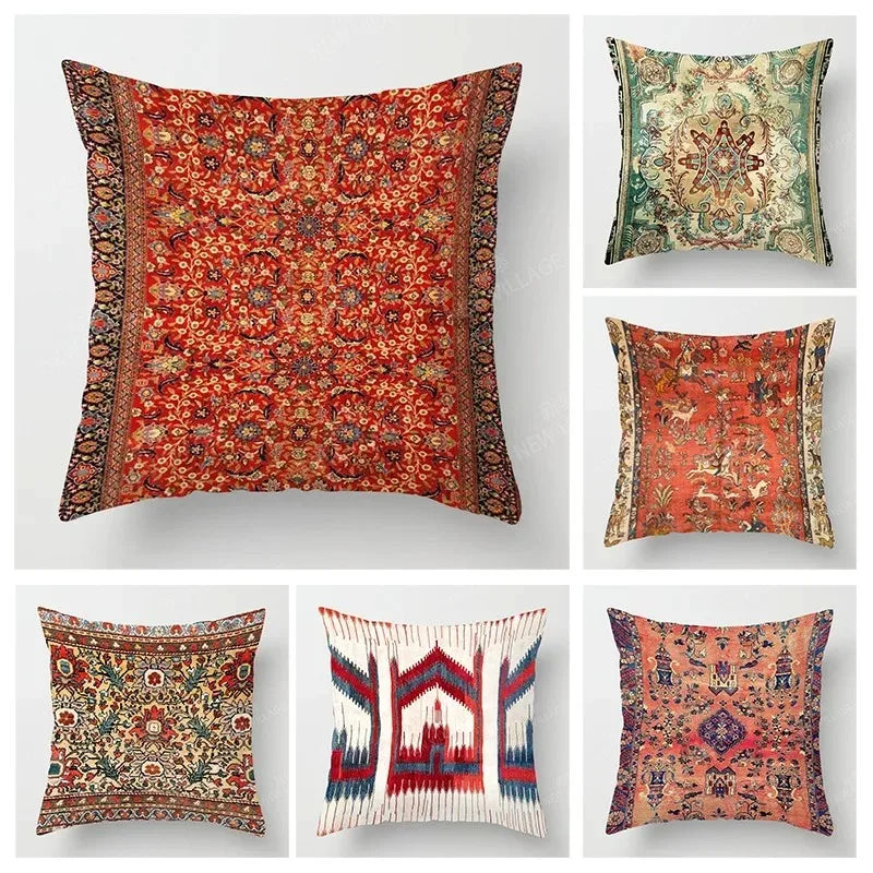 Home Decor: Exotic Pattern Decorative Digital Print Cushion Covers for Sofa, Bedroom, Car, Pillow Covers