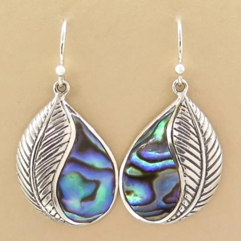 Boho Vintage Ethnic Retro Pendant Drop Earrings – Beach & Party Jewelry for Women