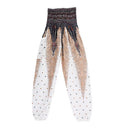 Boho Wide Leg Harem Pants – High Waist Smocked Waist Yoga Bottoms