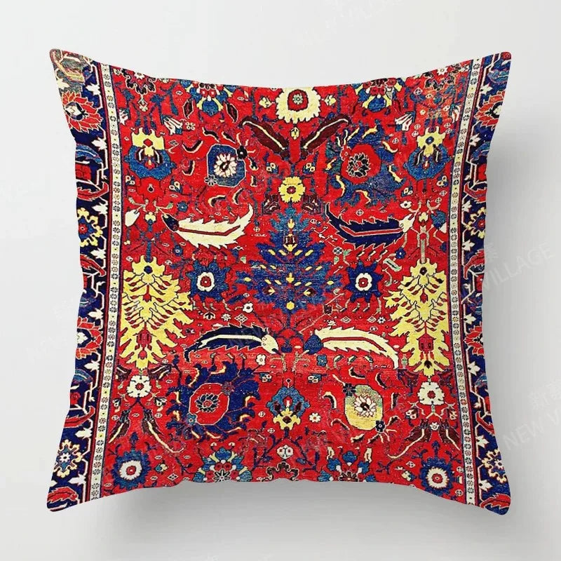 Home Decor: Exotic Pattern Decorative Digital Print Cushion Covers for Sofa, Bedroom, Car, Pillow Covers