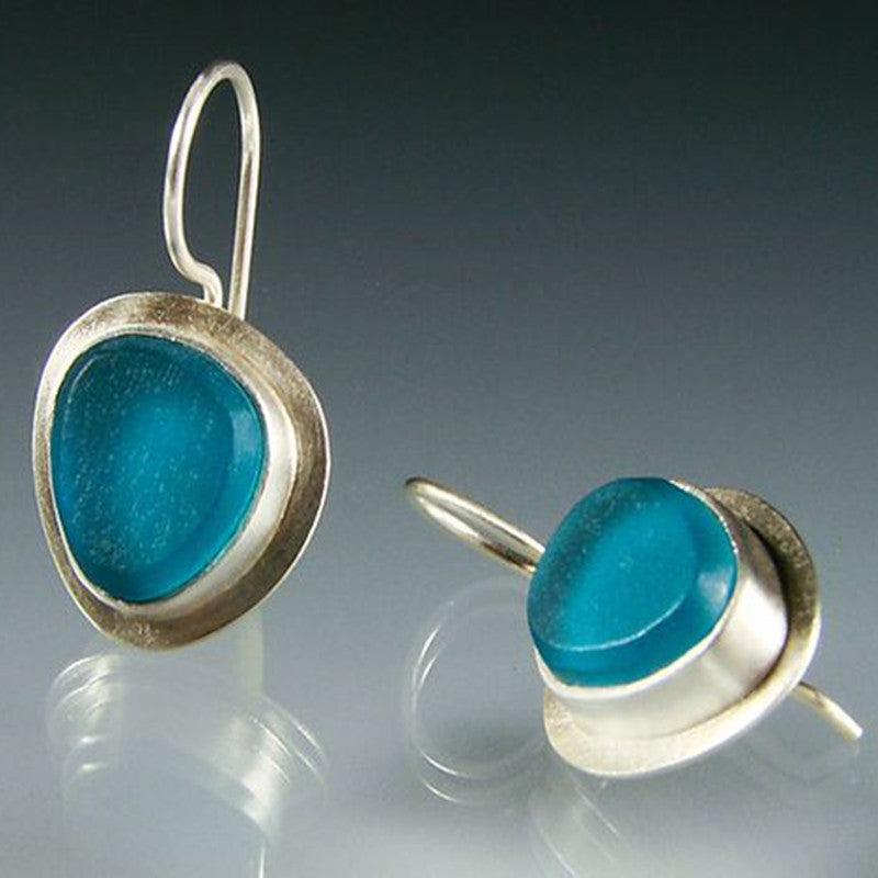 Boho Handmade Drop Earrings – Vintage Ancient Design for Women