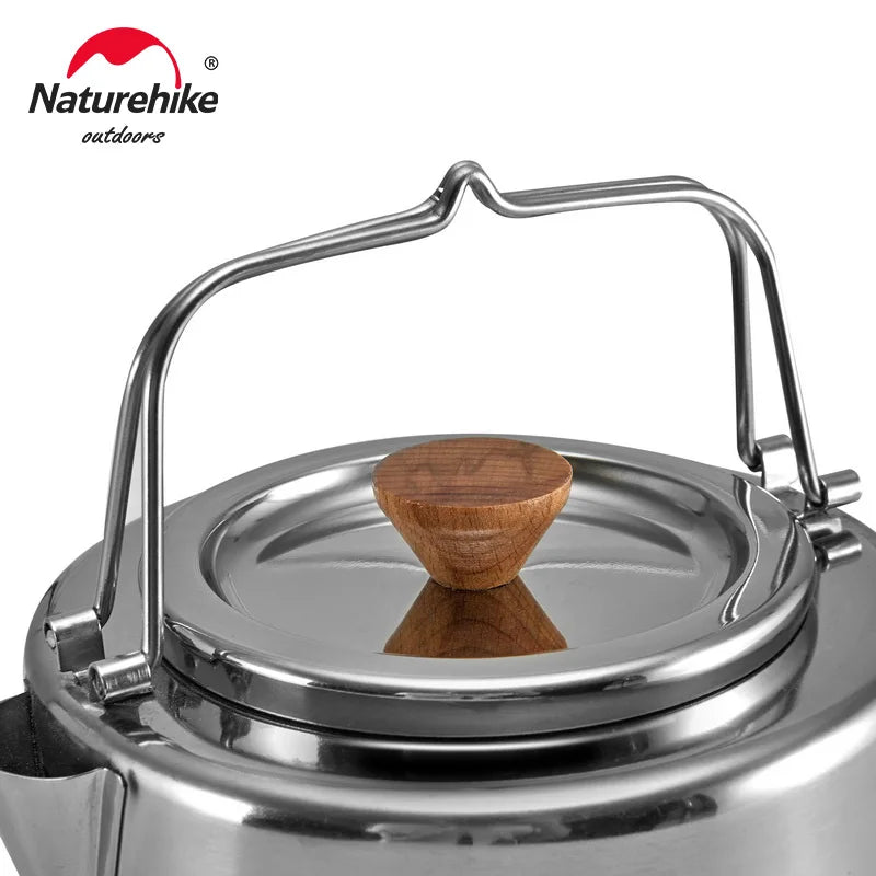 Naturehike Camping Cookware Set | Stainless Steel Outdoor Cooking Kit for 2–3