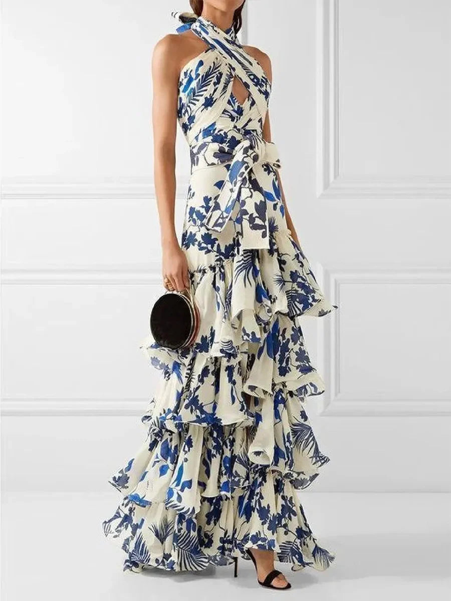 Floral boho Maxi dress