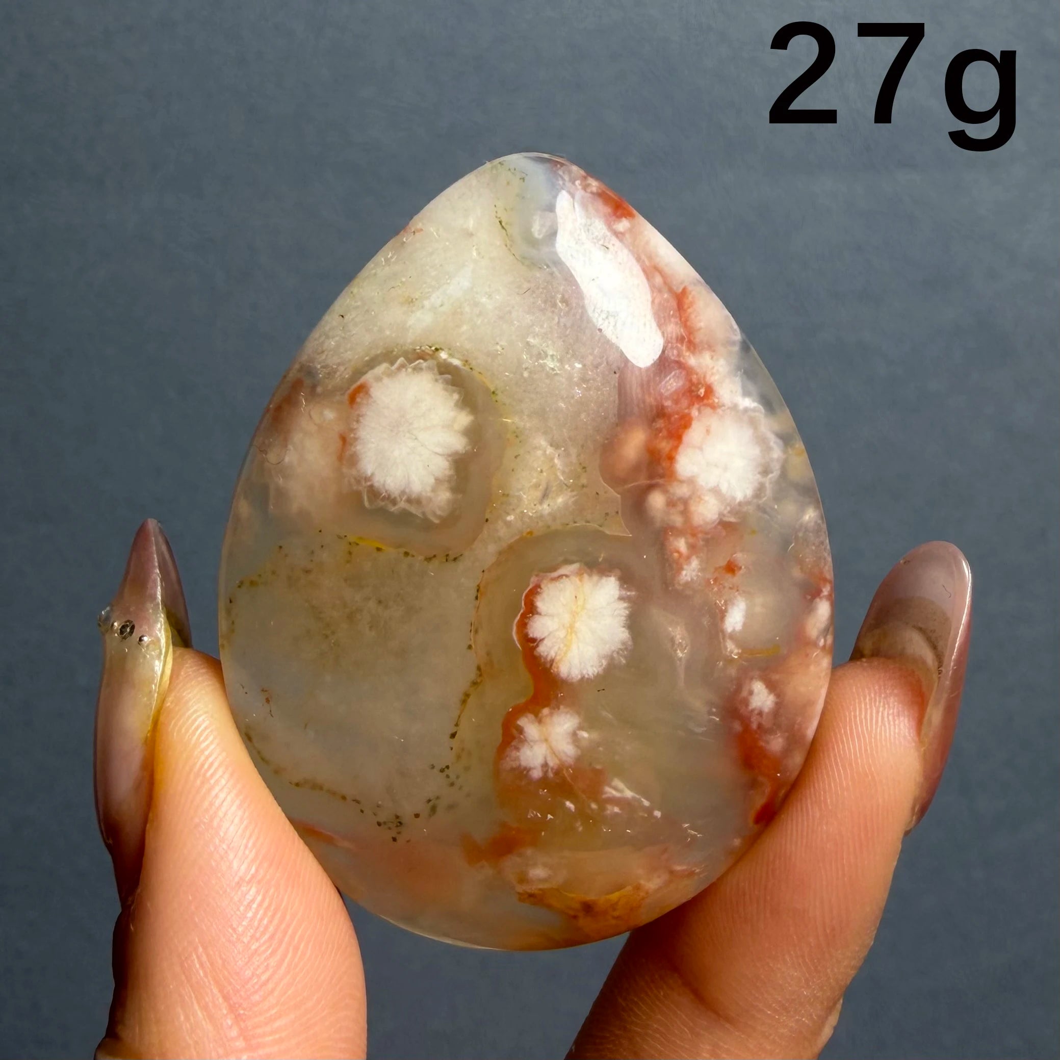 Natural Raw Agate Plate - Healing Teaching Collection Gift Home Decor