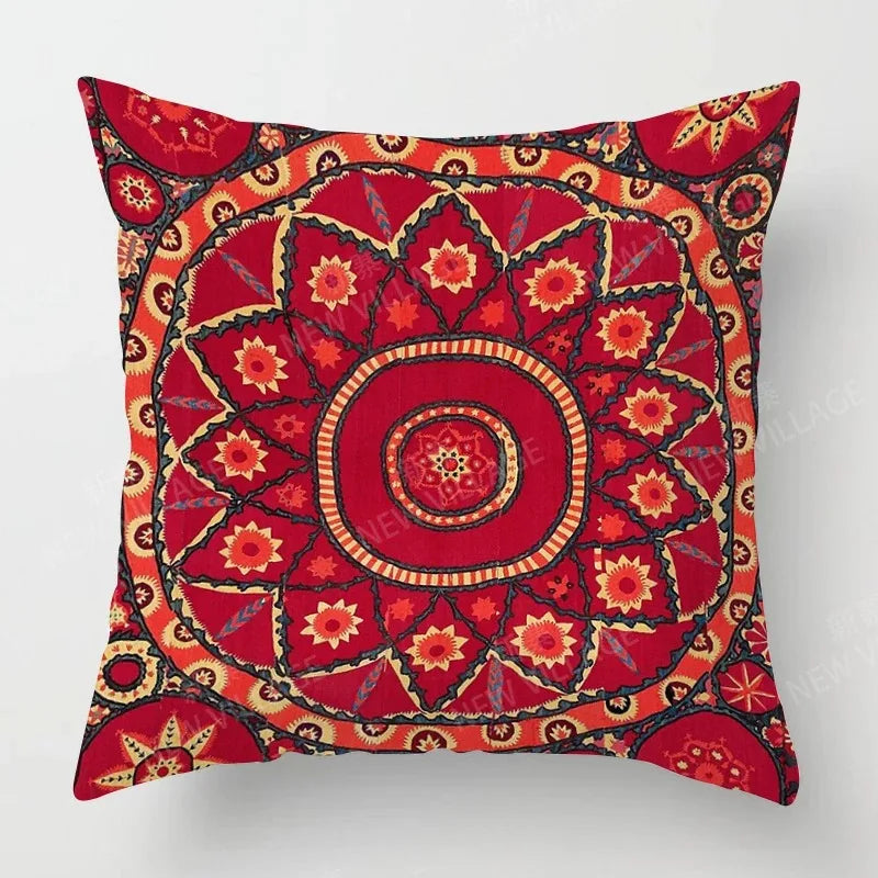 Home Decor: Exotic Pattern Decorative Digital Print Cushion Covers for Sofa, Bedroom, Car, Pillow Covers